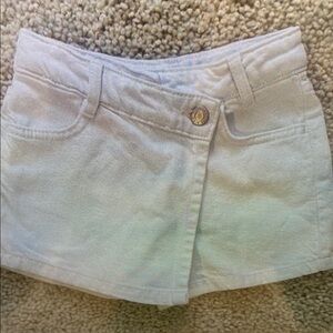 Stylish White Skort for Kids
